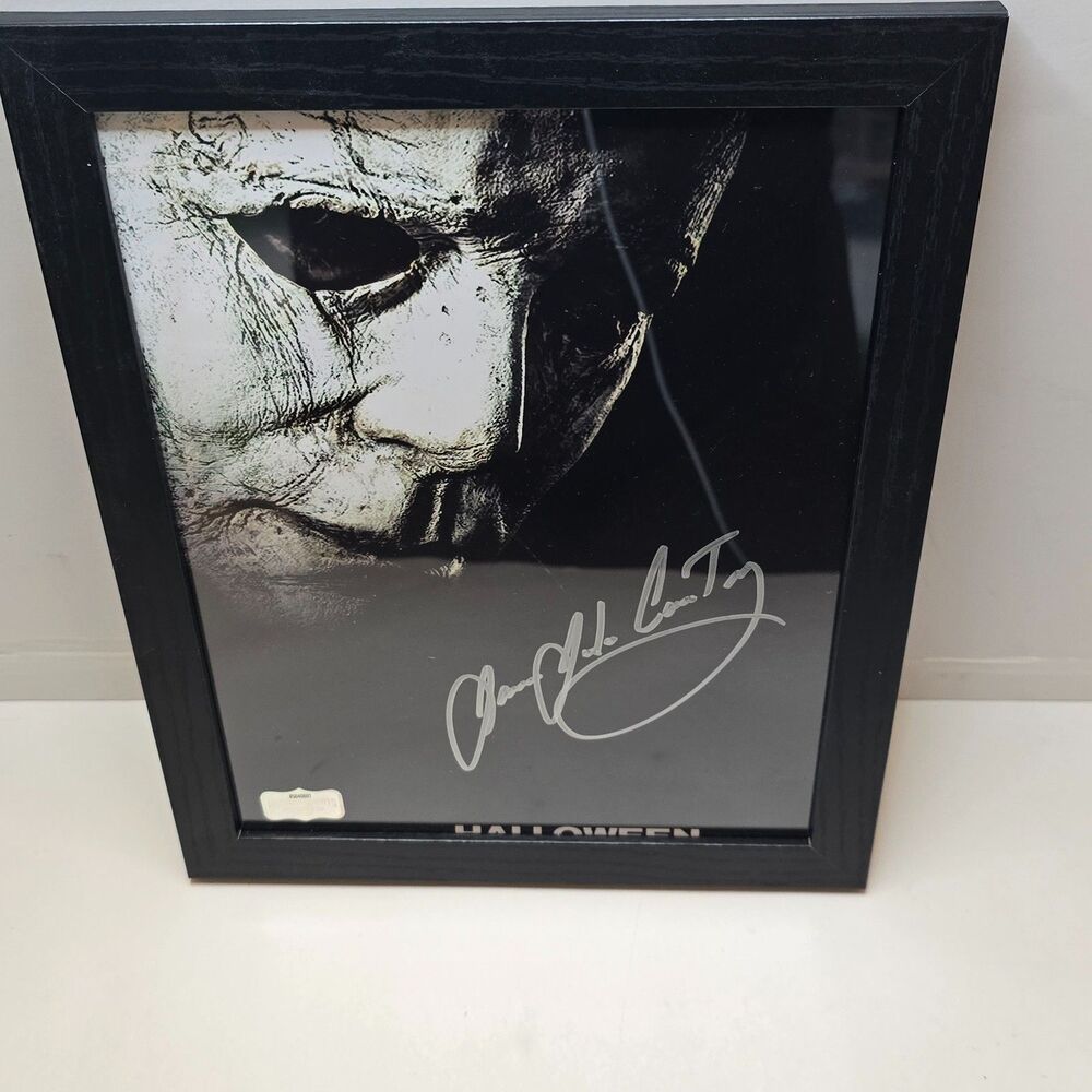 JAMES JUDE COURTNEY SIGNED HALLOWEEN 16X20 PHOTO MICHAEL MYERS AUTOGRAPH 8x10